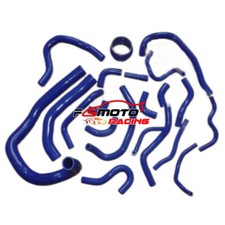 21PCS SILICONE TURBO HOSE KIT FOR TOYOTA SUPRA MK3 MA70 7MGE/7MGTE/7M-GT blau