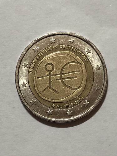 Euro muenze wwu1999 - euro, bei