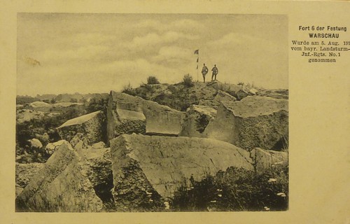 Warschau dworzec fort - ak, 6