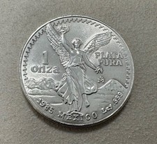Mexiko 1 Onza Plata Pura 1985