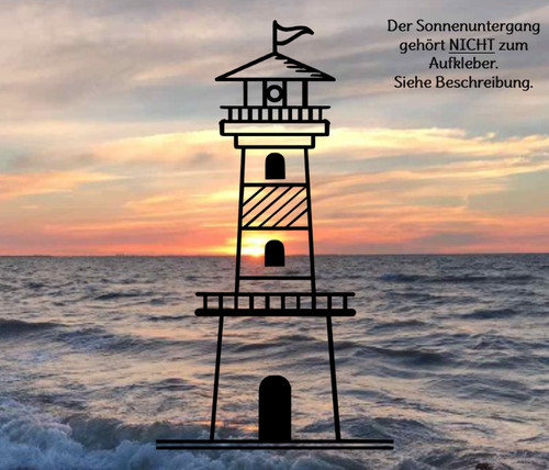 Aufkleber leuchtturm für - aufkleber,