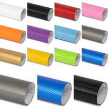 Autofolie 3D CARBON FOLIE BLASENFREI Struktur matt glanz 152cm Luftkanal Premium