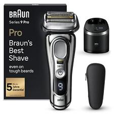 Braun Series 9 Pro 9486cc Premium Wet&Dry Elektrorasierer mit Reinigungsstation