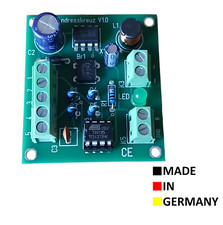 Blinkelektronik Andreaskreuz mit Schalt- oder Tastfunktion