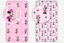 Minnie maus spannbetttuch - minnie,