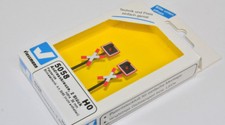 Viessmann H0 5058 Andreaskreuz 2 Stück, Set mit LED für Bahnübergang NEU in OVP 