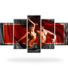 Akt-Erotik Bild auf Leinwand mit Keilrahmen XXL Bilder
