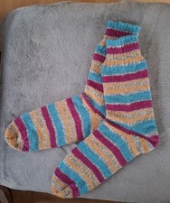 Selbstgestrickte Herren Socken