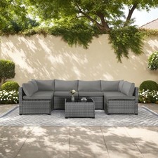 MOCHITO 7-Piece Outdoor Rattan
