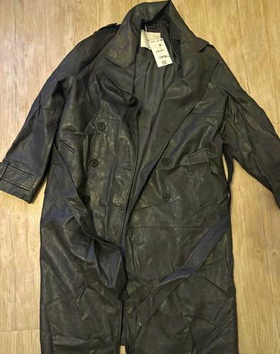 Bershka damen ledermantel - bershka,