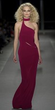 Brandon Maxwell Runway Cerise