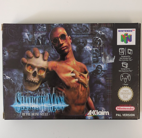 Acclaim shadow man - man, nintendo