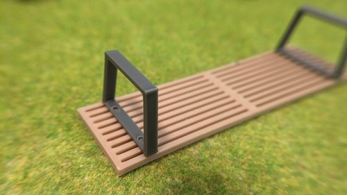Parkbank bahnhofbank holz - parkbank,