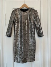 Set Pailletten Etui Kleid Mini