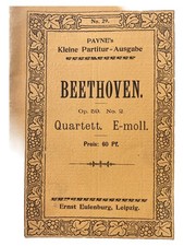 Beethoven Streichquartett Op