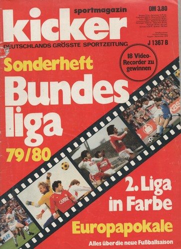 Kicker sonderheft 1979 - sonderheft, 1979/80