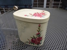 Alte Blechdose - Kaffeedose Eduscho Rosen Optik