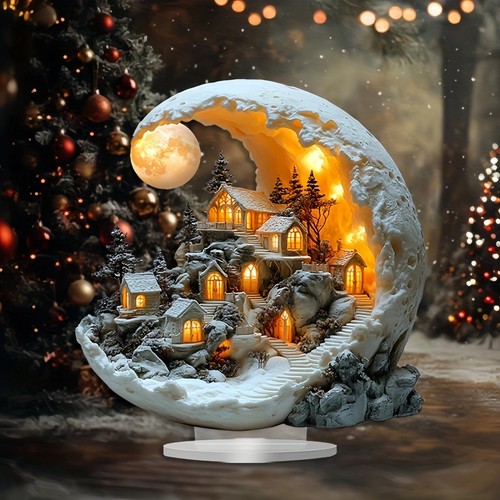Weihnachtsdeko winterdorf - weihnachtsdeko,