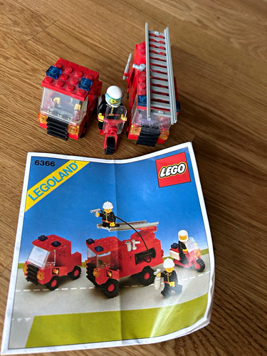 Lego legoland 6366 feuerwehr - lego,