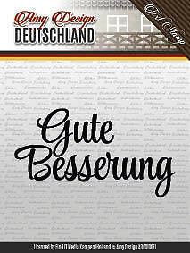Amy design clear stamp deutsch - amy,