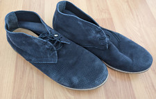 Damen Sneaker Halbschuhe Sommerschuhe 5th Avenue Deichmann Gr. 37 blau Leder