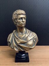 Julius Caesar Büste 27 cm Skulptur Figur Antik Stil Statue römischer Kaiser Deko