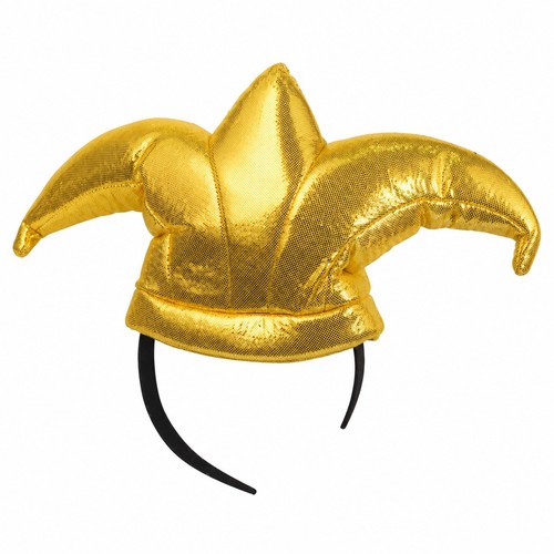 Goldener joker hut spaßhut - joker,