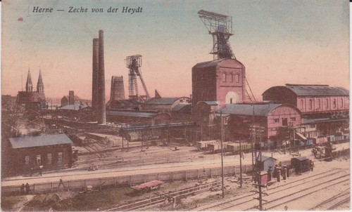 Herne zeche von der heydt - von,