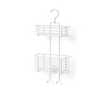 Tchibo Duschregal zum Aufhängen, matt weiß - B-Ware neuwertig