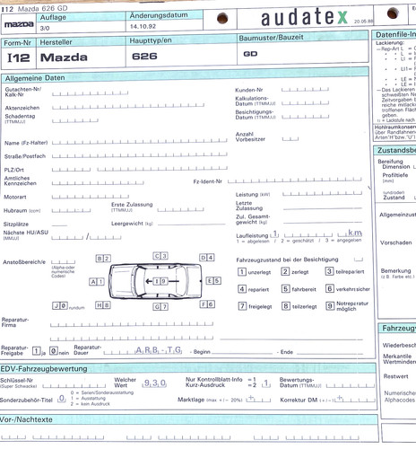 Mazda 626 teile als - ,