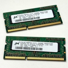 2x 1GB Notebook RAM SODIMM