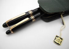 Ultra rare Montblanc Masterpiece Set  144 & 172 in Etui Saffianleder 1950 NOS