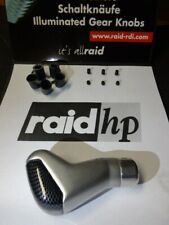 Universal Carbon Schaltknauf Silber Schalthebel Raid HP Retro Look RAR  Shneu 7