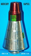 Mercury kapsel rakete spardose - mercury,