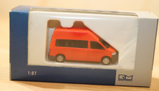 Rietze 11512, VW Bus T5 Hochdach Fenster, Rot H0, 1:87