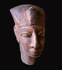 Stein Skulptur Büste Pharao