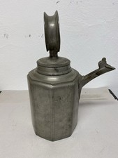 Alte Zinnkanne / Zinnflasche