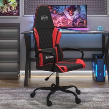 vidaXL Gaming-Stuhl Schwarz