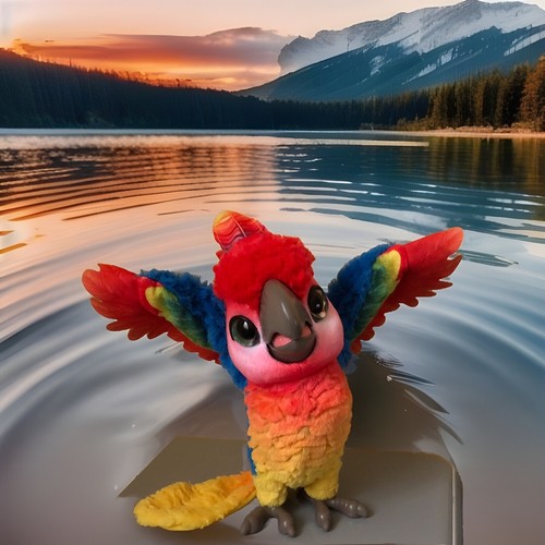 Furreal friends hasbro papagei - furreal,