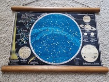 Der nördliche Sternenhimmel Sternenkarte Nachdruck Himmelskarte