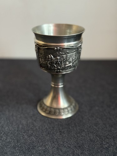 Sks zinnpokal relief vintage - zinnpokal,