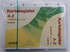 Karteiregister A - Z, DIN A5