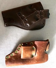 2 Alte Leder Pistolen Holster