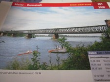 Archiv Eisenbahnstrecken N 651 3530 Mainz Darmstadt Rhein Main Bahn 4S