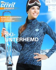 Damen Mädchen Ski Unterhemd