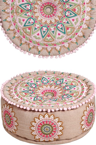 Bunte deko sitzhocker pouf - bunte,