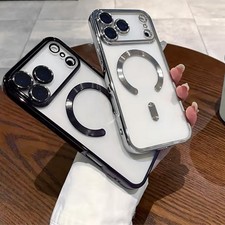 Hülle + 2X Schutzglas für iPhone 17 Pro Max Panzerfolie Kameraschutz Magnet Case