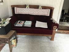 Gründerzeit Sofa - Samt - Um