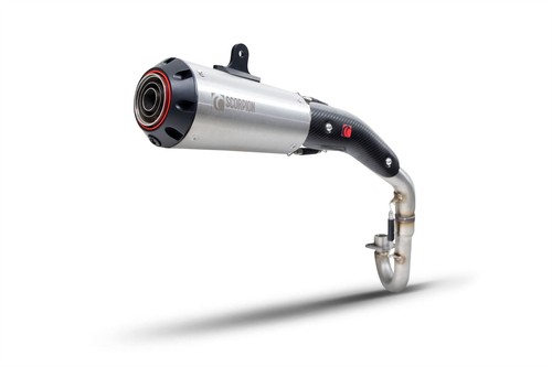 Scorpion auspuff red power - red,