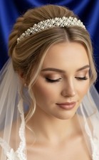 Silber Diadem Stirnband